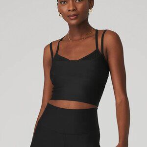 Alo Airlift Double Check Bra Tank Size Small
